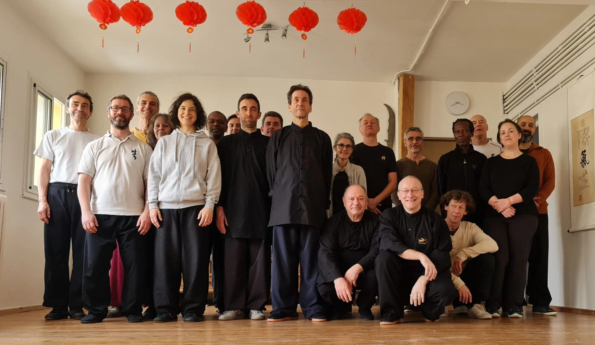 Retraite de Taïchi du Nouvel an… Ding Shi et tuishou… Une excellente session.
