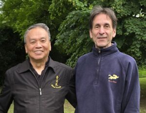 Sifu H2rald Loygue avec Me Lau Kung King (Baïhe Quan & Taïchi Quan)